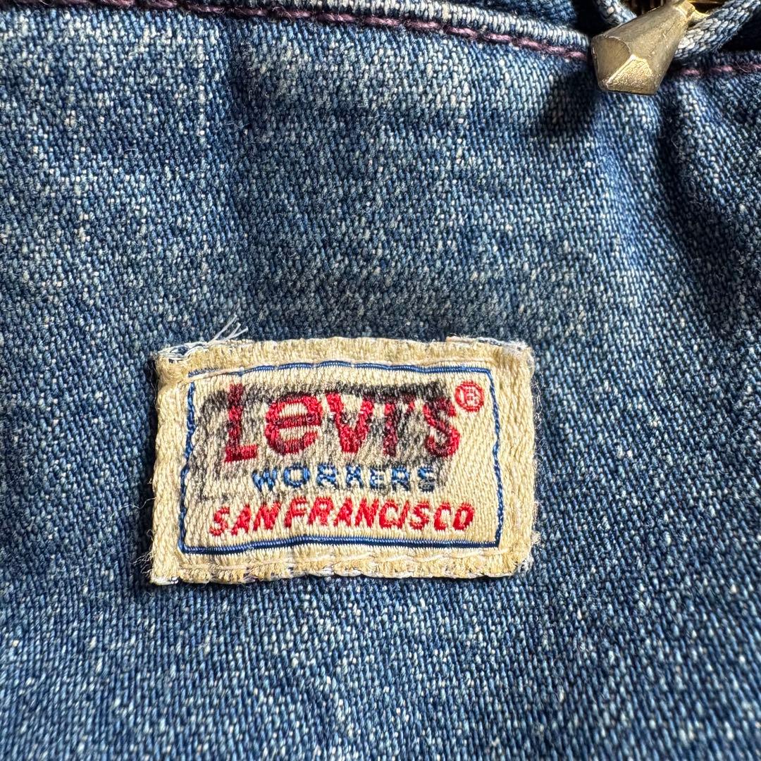 90s USA製 Levi's デニムデトロイトジャケット　ワークジャケット