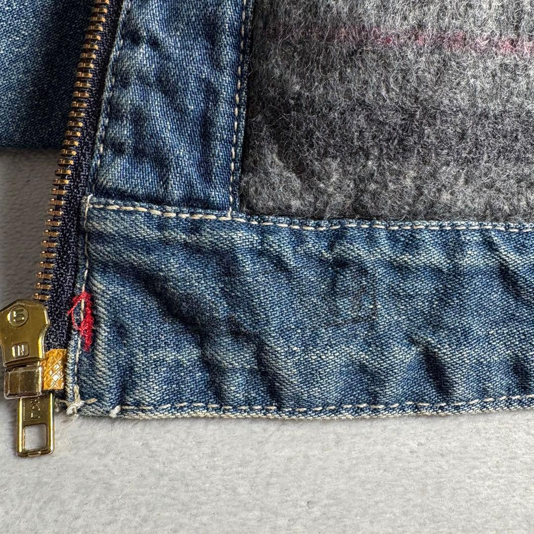 90s USA製 Levi's デニムデトロイトジャケット　ワークジャケット