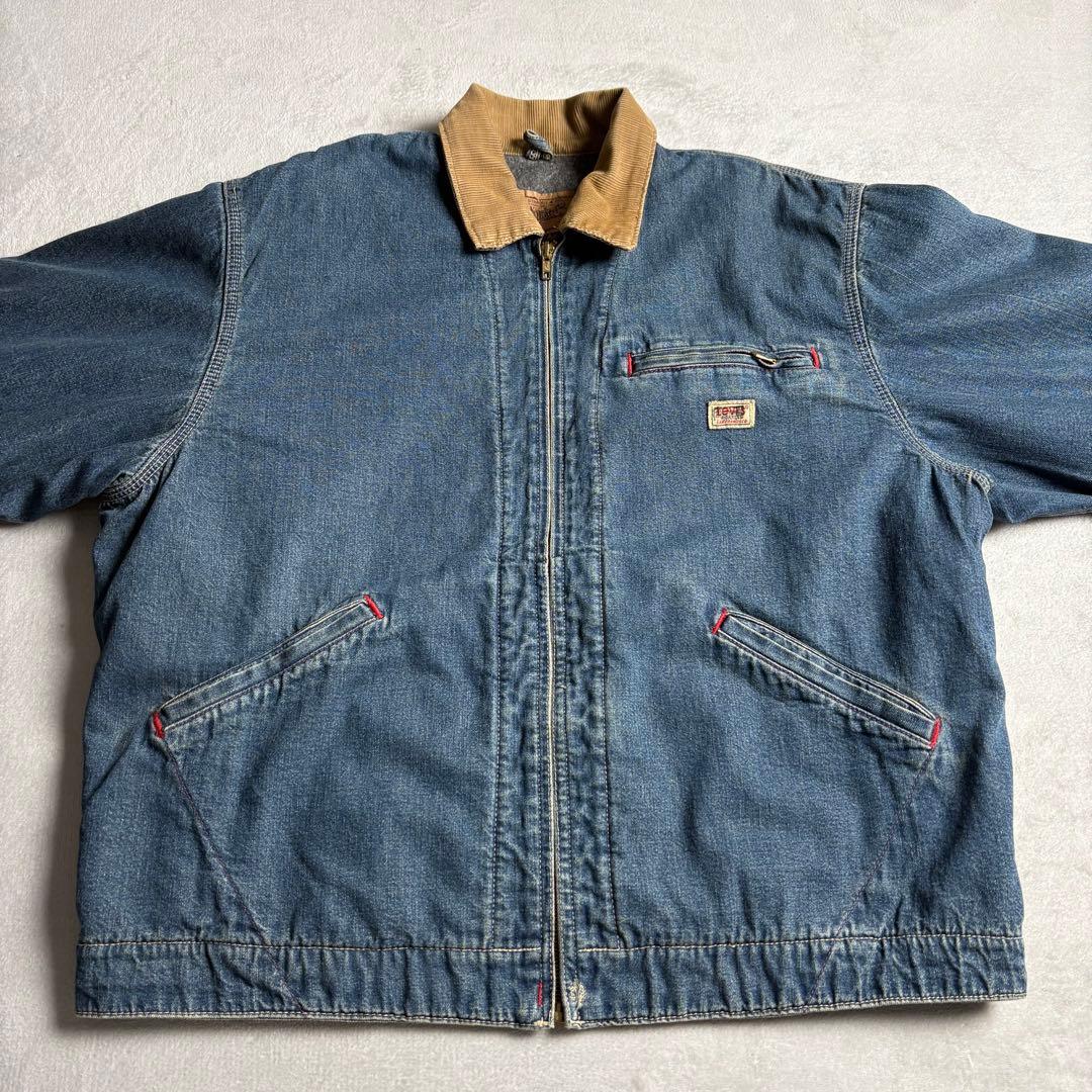 90s USA製 Levi's デニムデトロイトジャケット　ワークジャケット