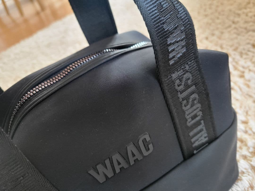 WAAC ブラック ドラムバッグ