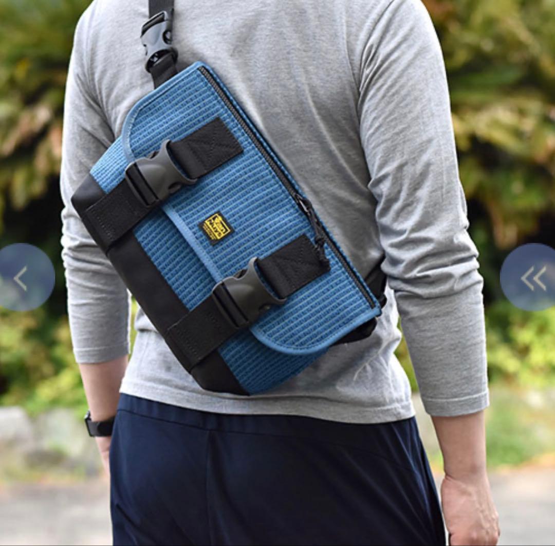 未使用✨VanNuys×ANA コラボ シートファブリック メッセンジャーバッグ