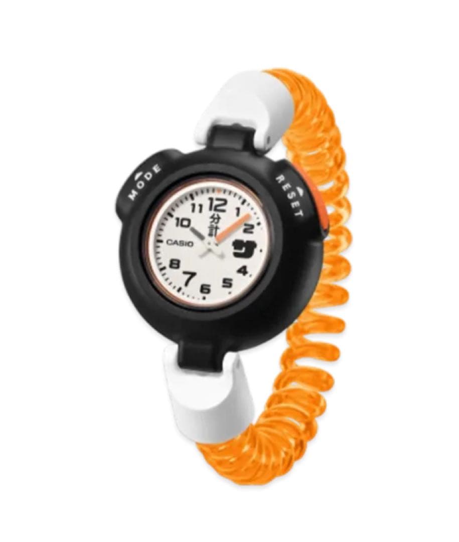 【新品】サウナ時計 サ時計 CASIO オレンジ SAN-100H-7BJR