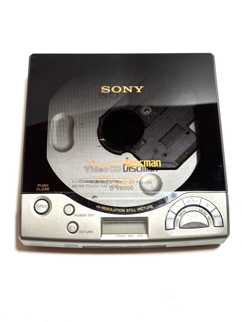 SONY CDプレーヤー Discman D-V8000 動作品