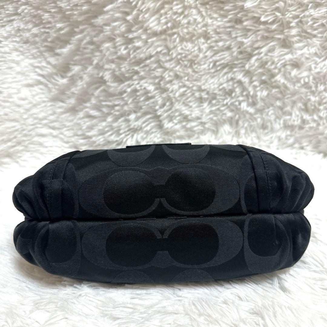 COACH コーチ　ポピー　黒　ワンショルダーバッグ ハンドバッグ　y2k