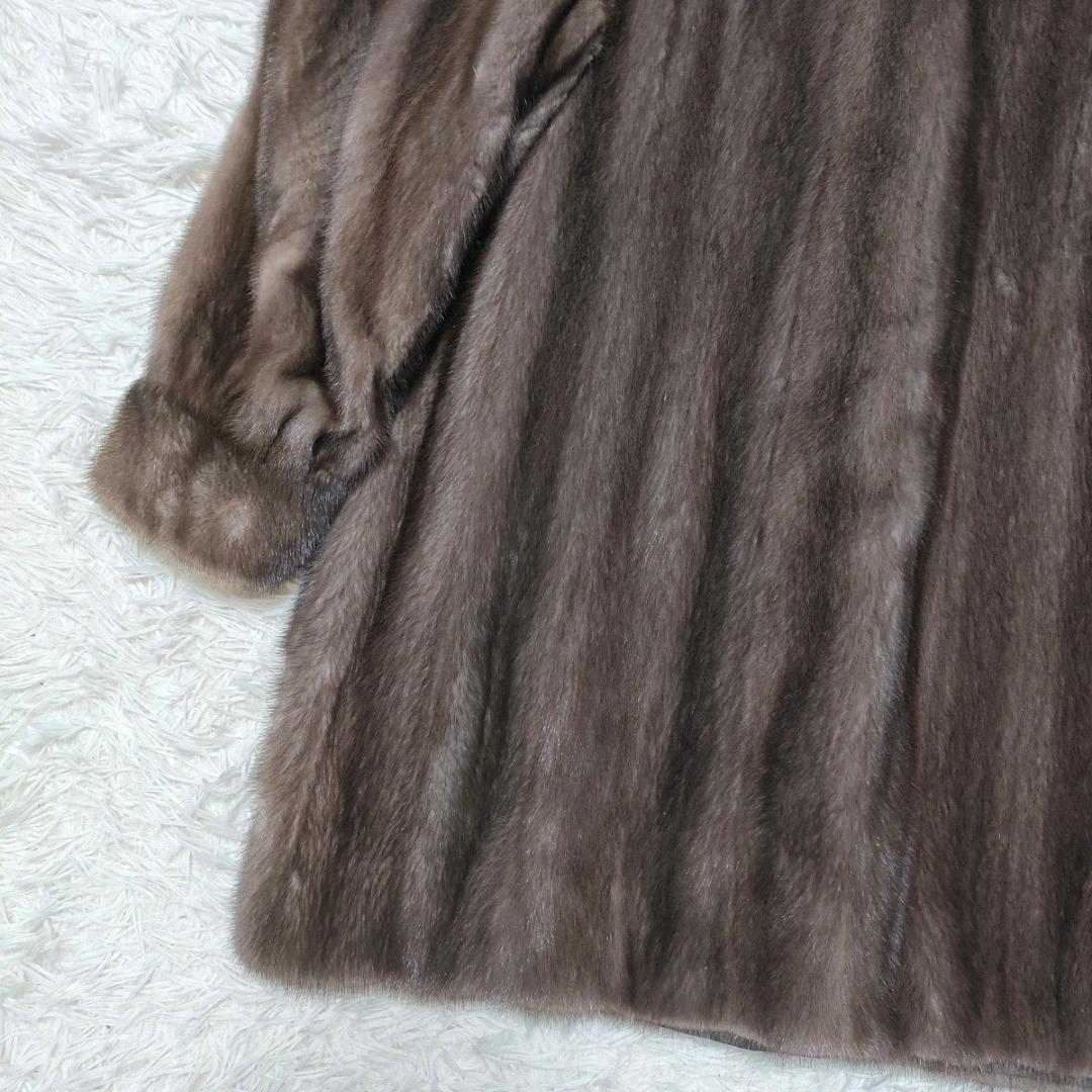 AMERICAN LEGEND　ブルーアイリスミンク　毛皮コート　高級　本毛皮