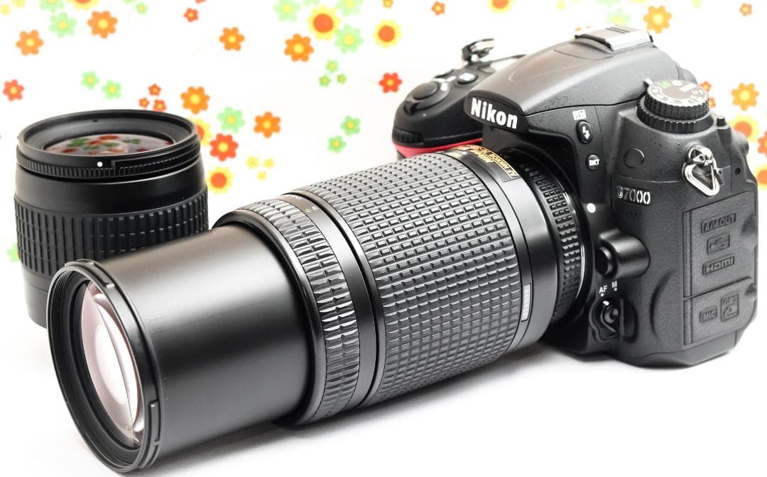 ニコン Nikon D7000☆スマホに転送可♪☆超望遠レンズ付き☆一眼レフ