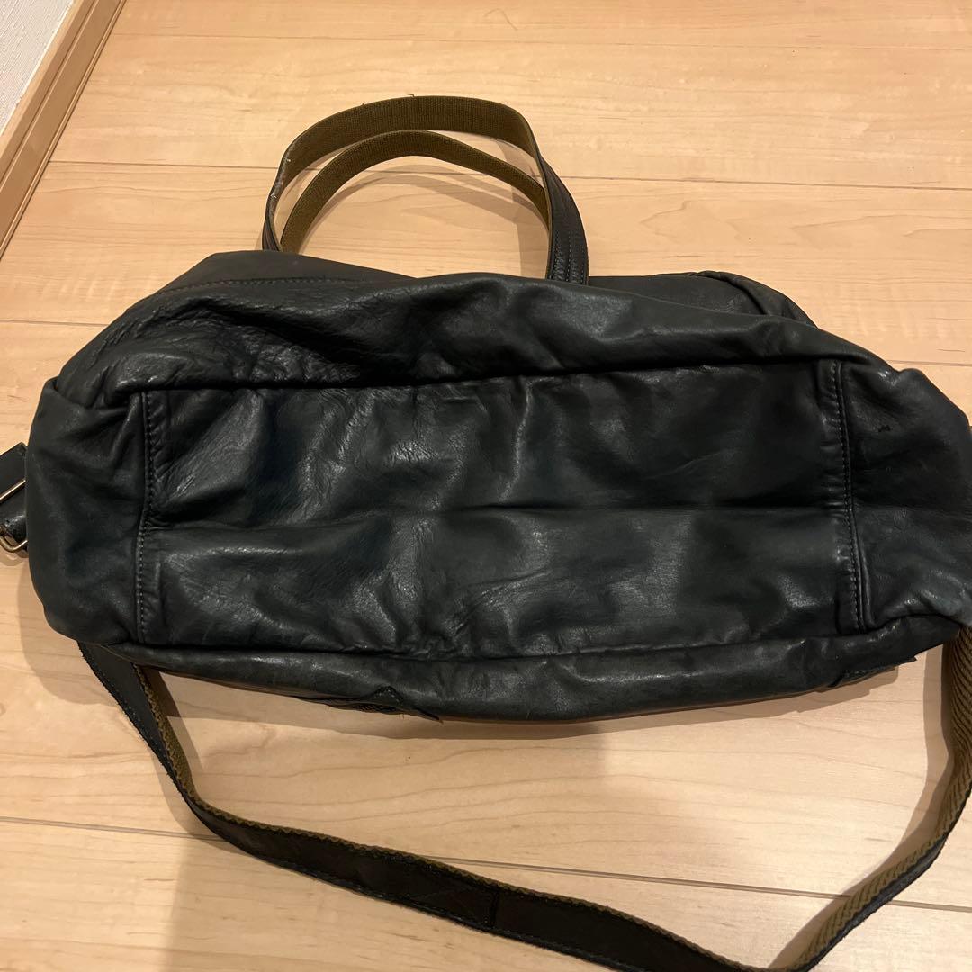 ZER 黒 ホースレザー ショルダー レザー 革