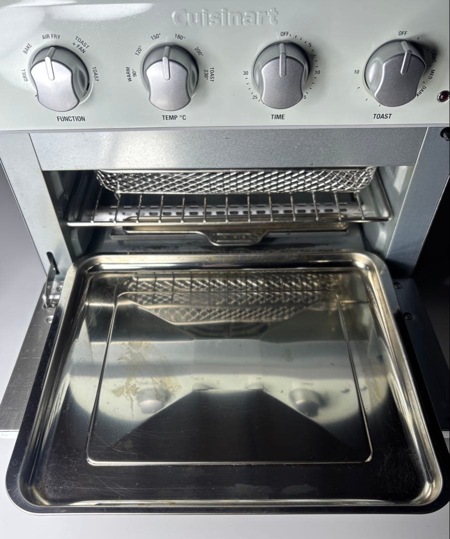 2023年製 cuisinart エアフライオーブントースター クイジナート 白