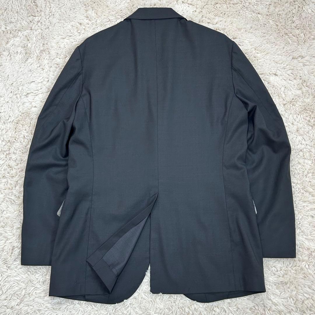 美品 近年モデル JPRESS スーツ グレー AB7 セットアップ シルク混