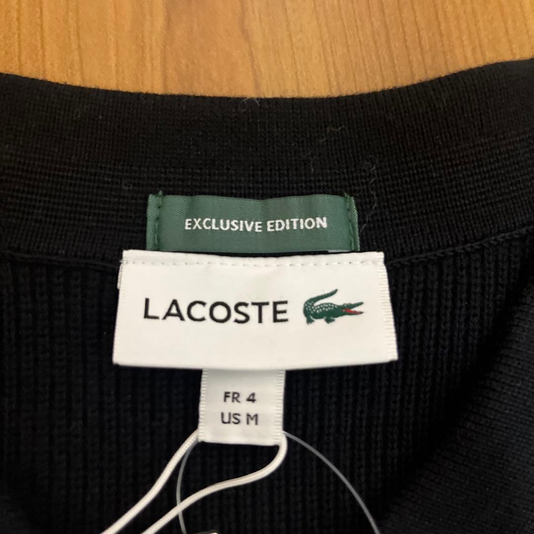 LACOSTE × BEAMS 別注 ニットジップアップカーディガン　新品未使用