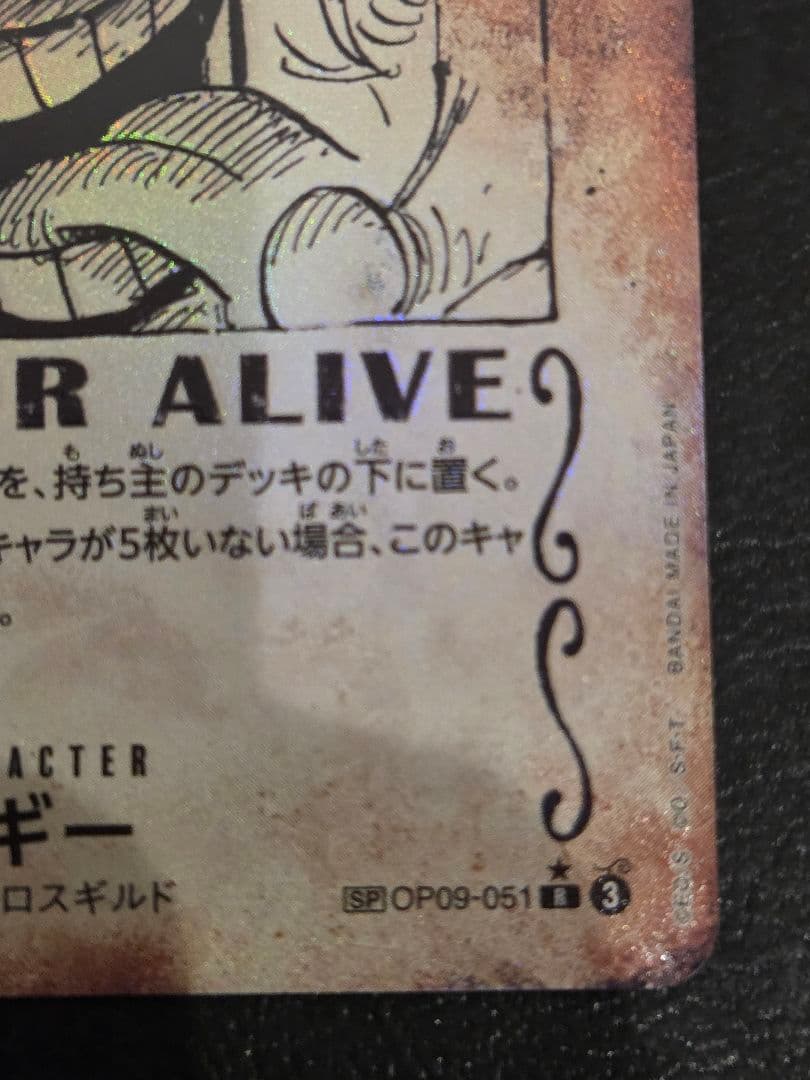 ティーチ　バギー　手配書　SP