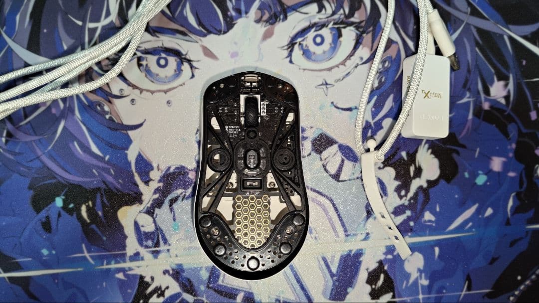 マウス・トラックボール LAMZU Maya X 8k White