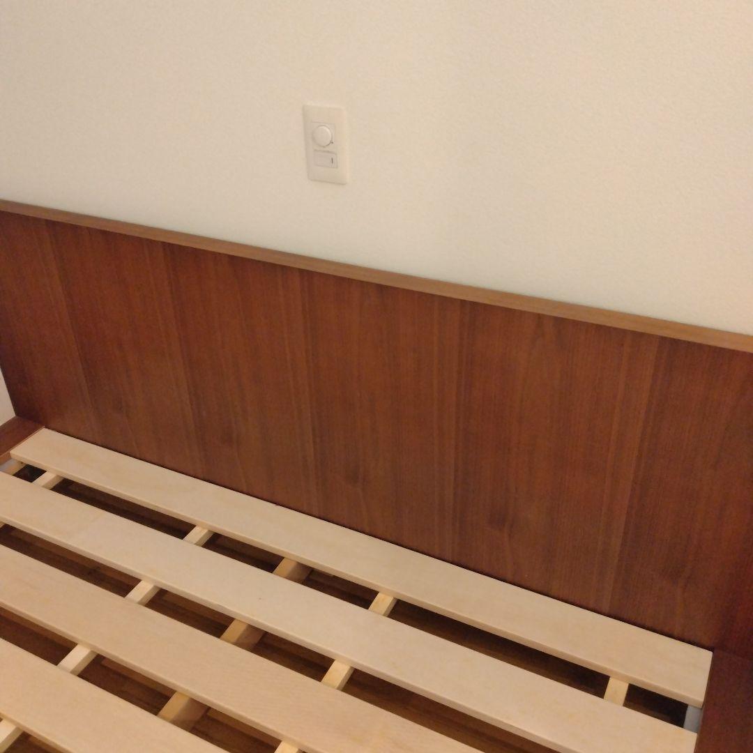 アクタス FBベッド ウォールナット クイーン 美品
