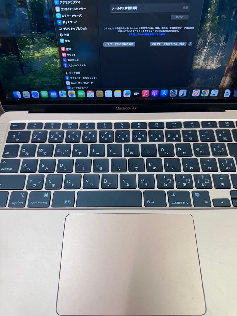 MacBook本体 Apple M1 MacBook Air 2020