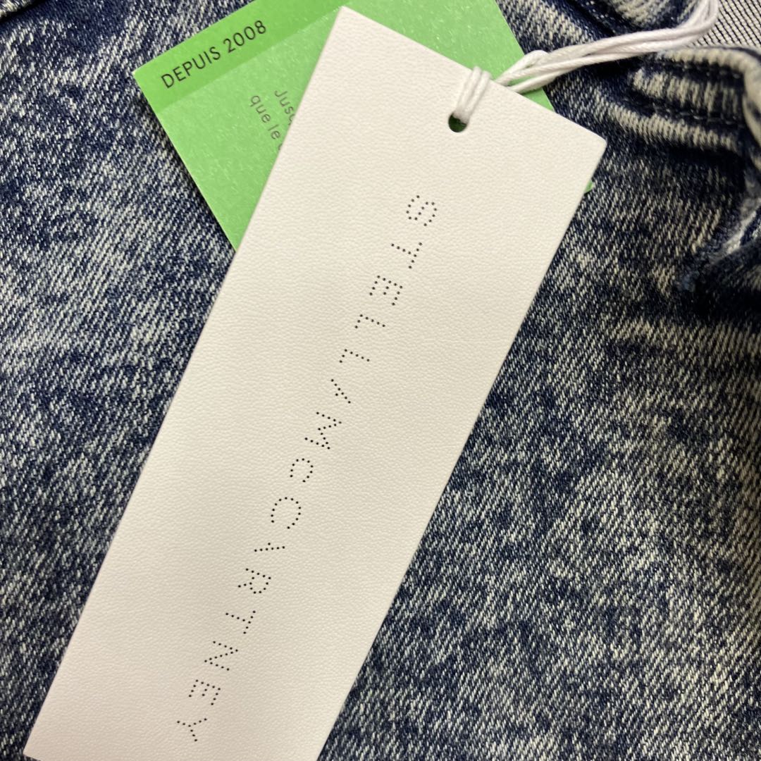 新品タグ付き✨定価7万円 ステラマッカートニー デニムジャケット スタンドカラー