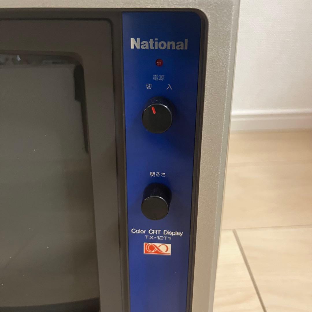 ✨【動作品　希少　レトロ】ナショナル　JR-200 　TX-12T1