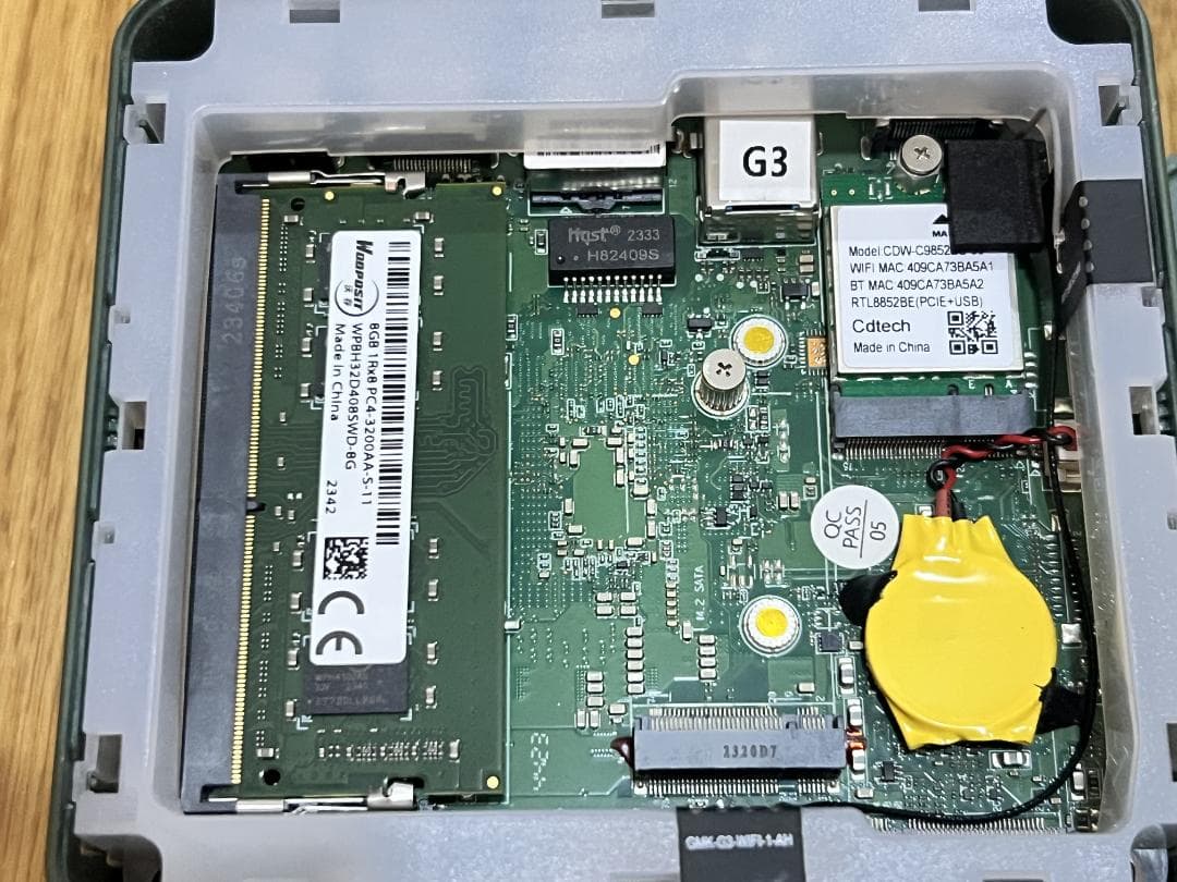 N100　mini pc GMKtec G3