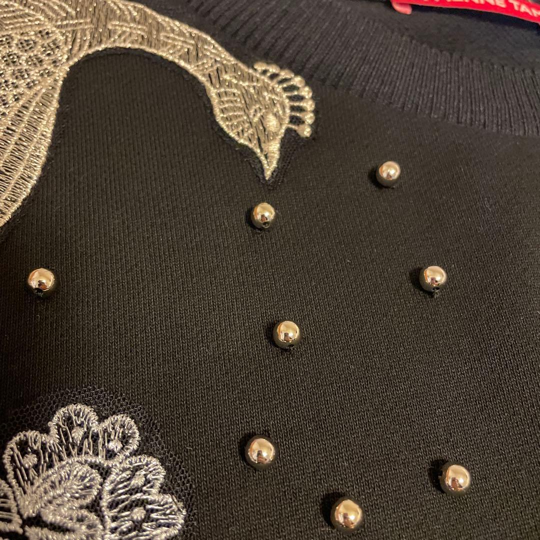 レア！新品タグ付ヴィヴィアンタム鳳凰と花刺繍トレーナー 38