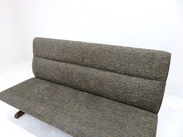 展示品　飛騨産業/キツツキ オーク無垢材チェア「KAYA/カヤ」　2人掛けソファ