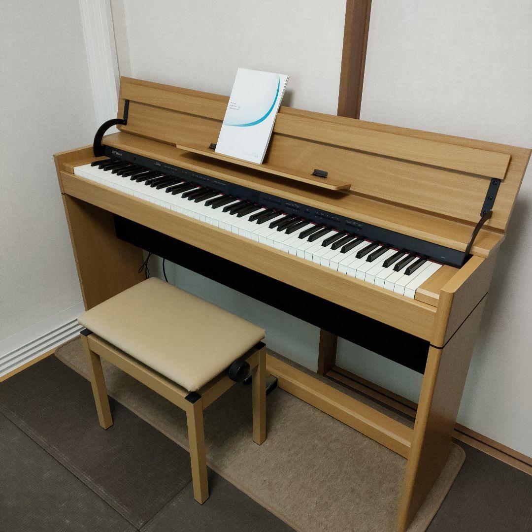 Roland　DP603-NBS 電子ピアノ　椅子　マット付き
