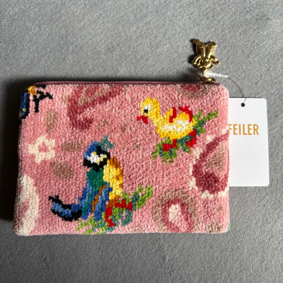 【新品未使用】近沢レース店×フェイラー　ハンカチ＆ティッシュポーチ