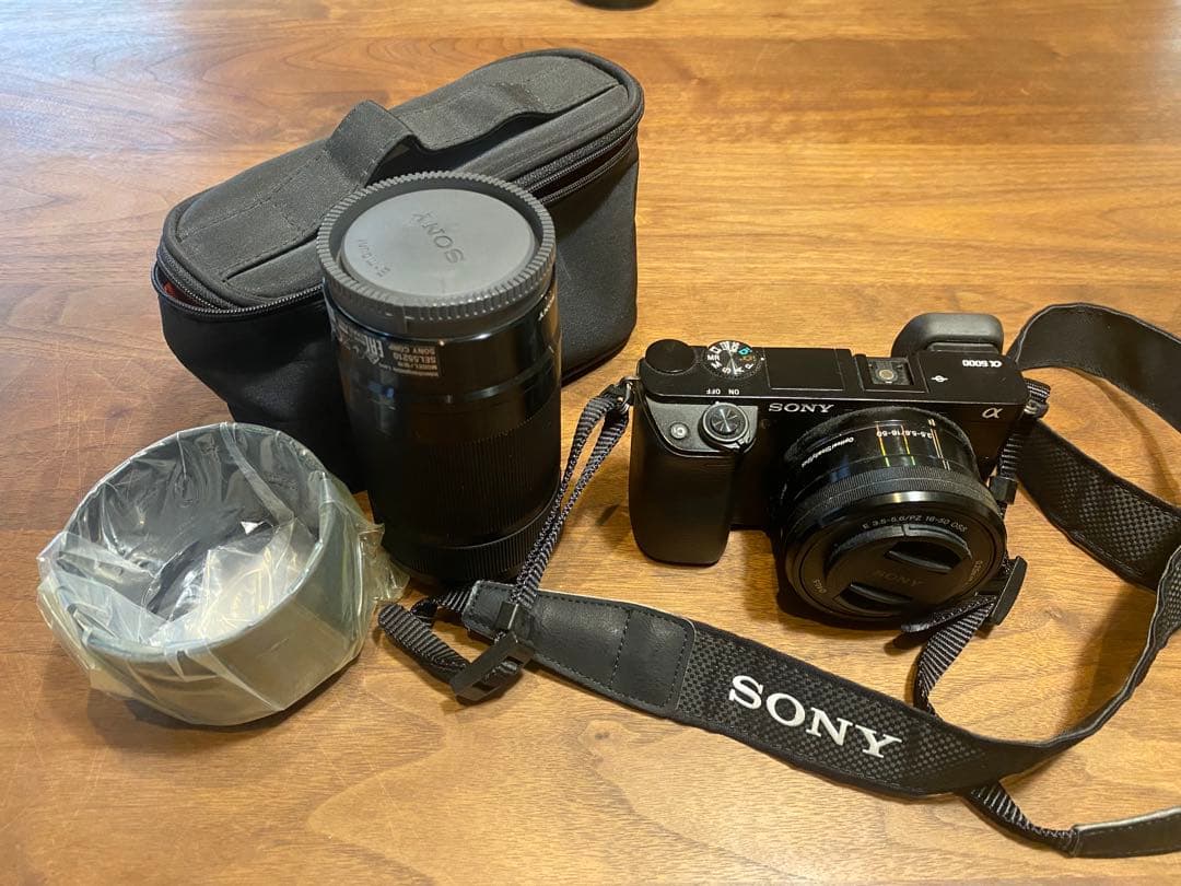 SONY α6000 ミラーレス一眼カメラ　レンズセット