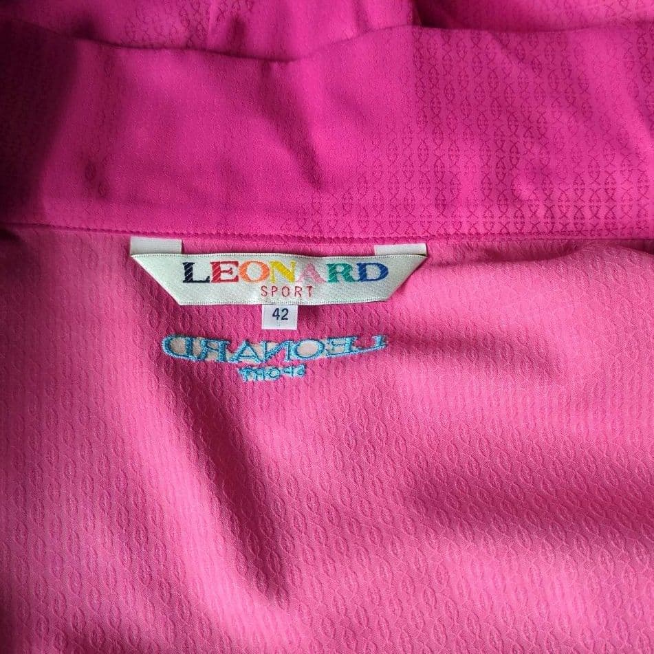 ★未使用に近い★レオナールスポーツ　軽量ブルゾン42 ゆったりめ