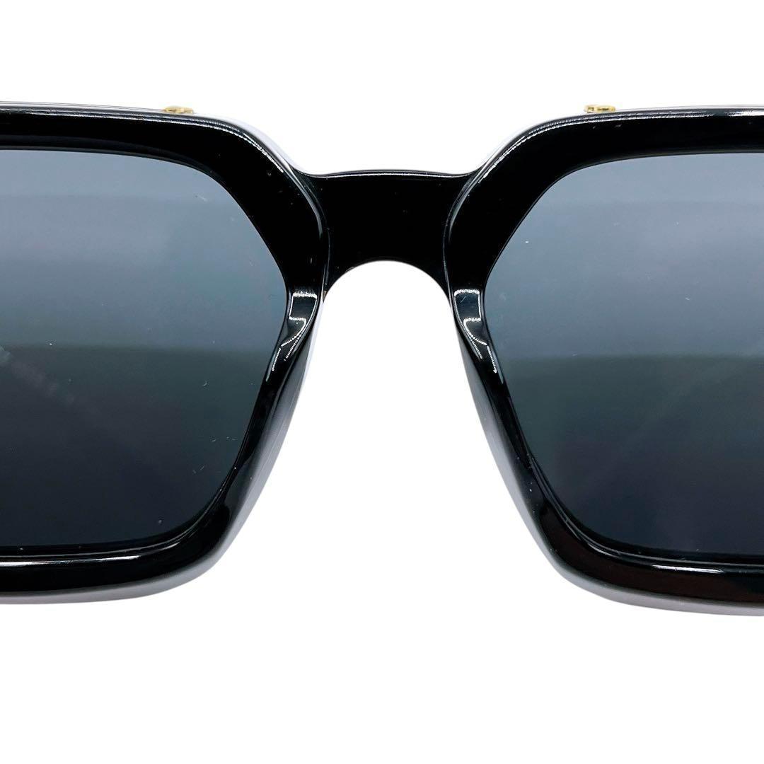 良品 ルイヴィトン Z1165W サングラス 1.1 ミリオネア ブラック 金