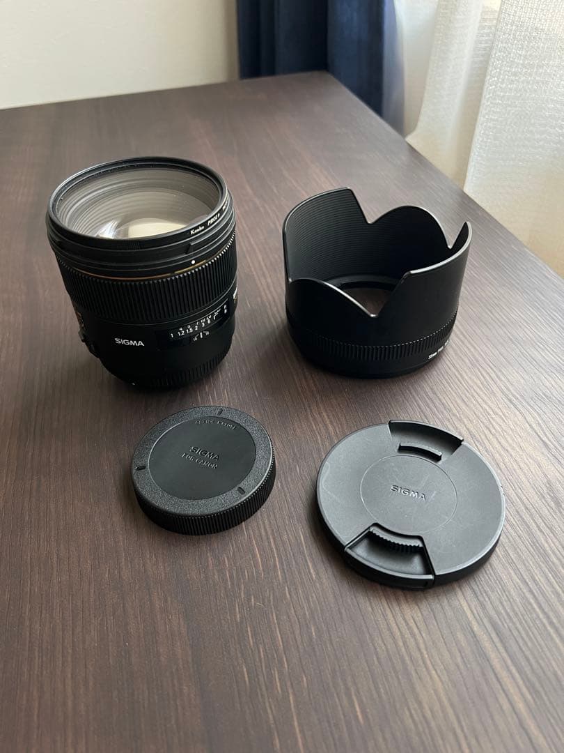 Sigma EX 85mm 1:1.4 DG HSM単焦点レンズ + Pro1D