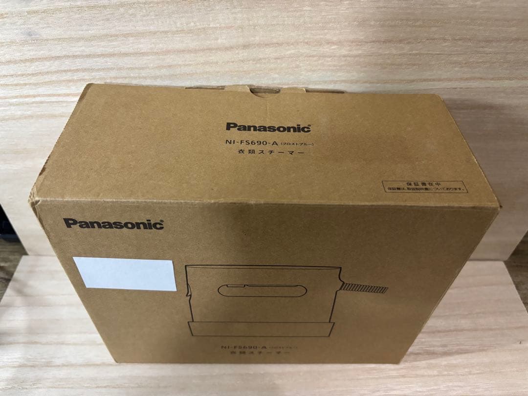 【パナソニック】 衣類スチーマー 360°パワフルスチーム NI-FS690-A