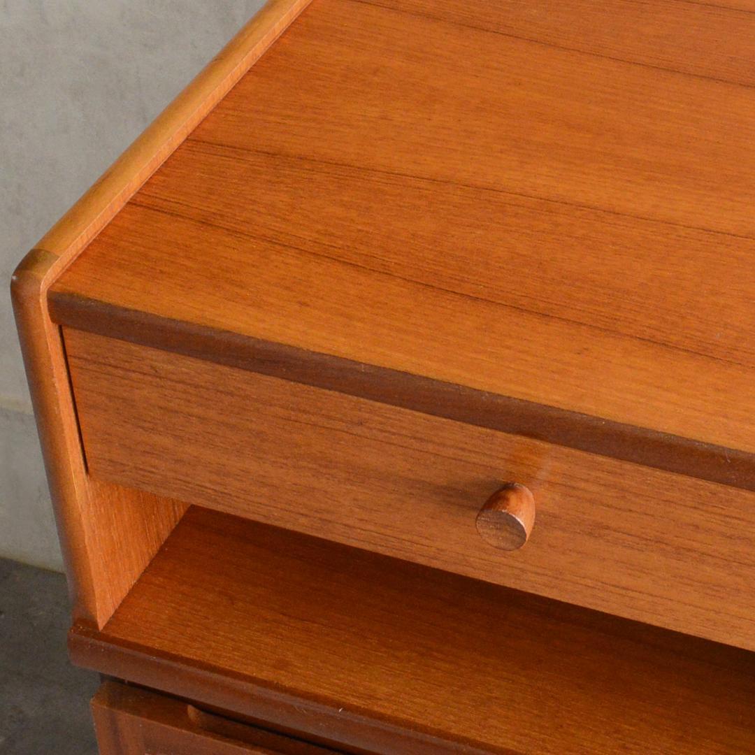 Nathan ネイサン ヴィンテージ キャビネット レコードキャビネット 抽斗付