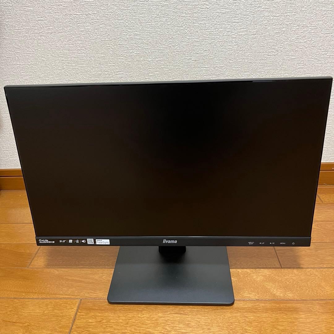 iiyama 21.5インチ IPS ディスプレイ 本体 XU2293HS