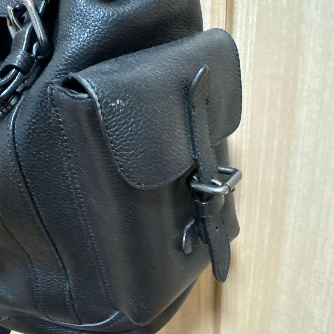 き*様 コーチ　リュック　バックパック　レザー