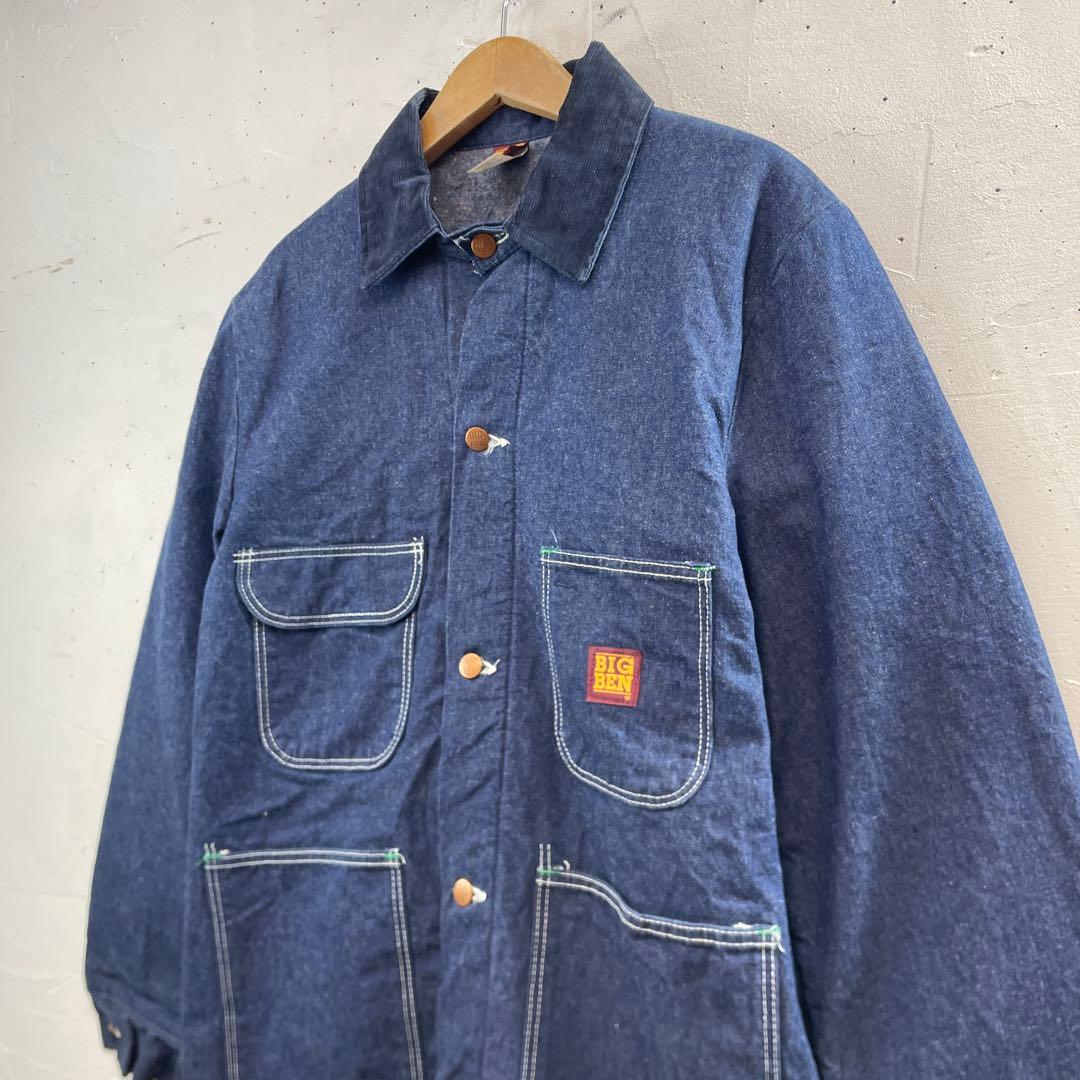 【美品】BIG BEN デニム カバーオール 濃厚 ライナー USA製