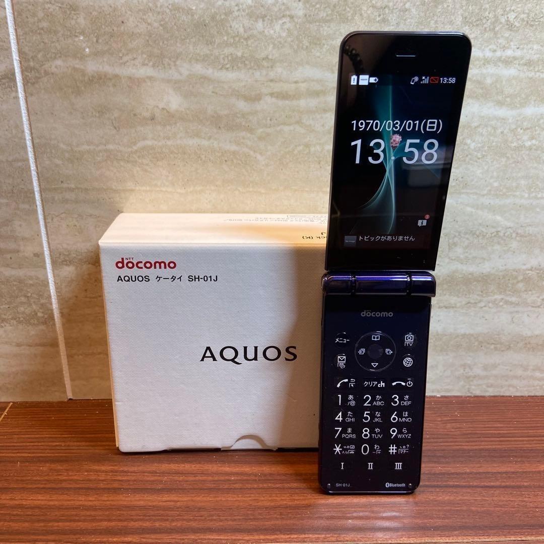 AQUOS ケータイ SH-01J ガラケー 4653