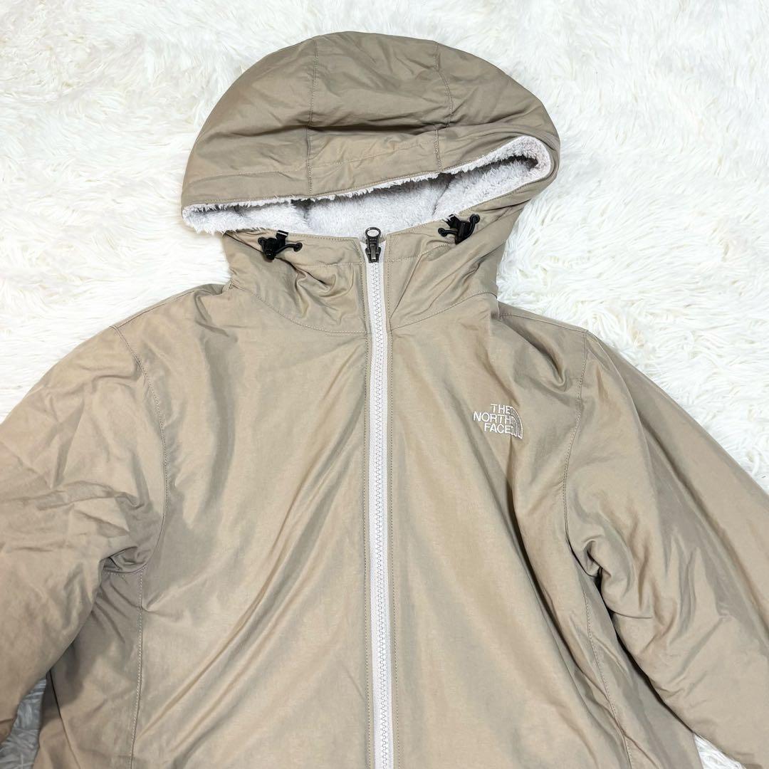 ノースフェイス 裏地ボア　コンパクトノマドコート NPW71402 ミドル丈