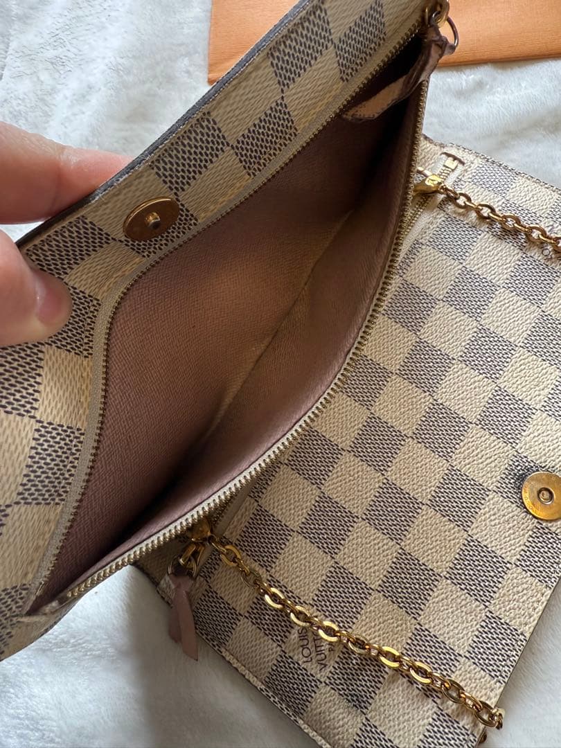 ルイヴィトンサマートランク ダミエ・アズール ポシェット・ウィークエンド