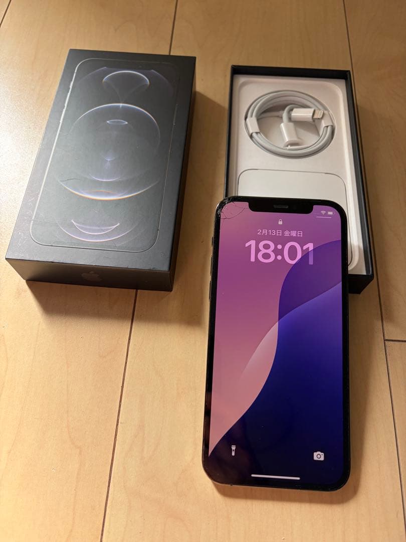 iphone12 pro ※画面割れています