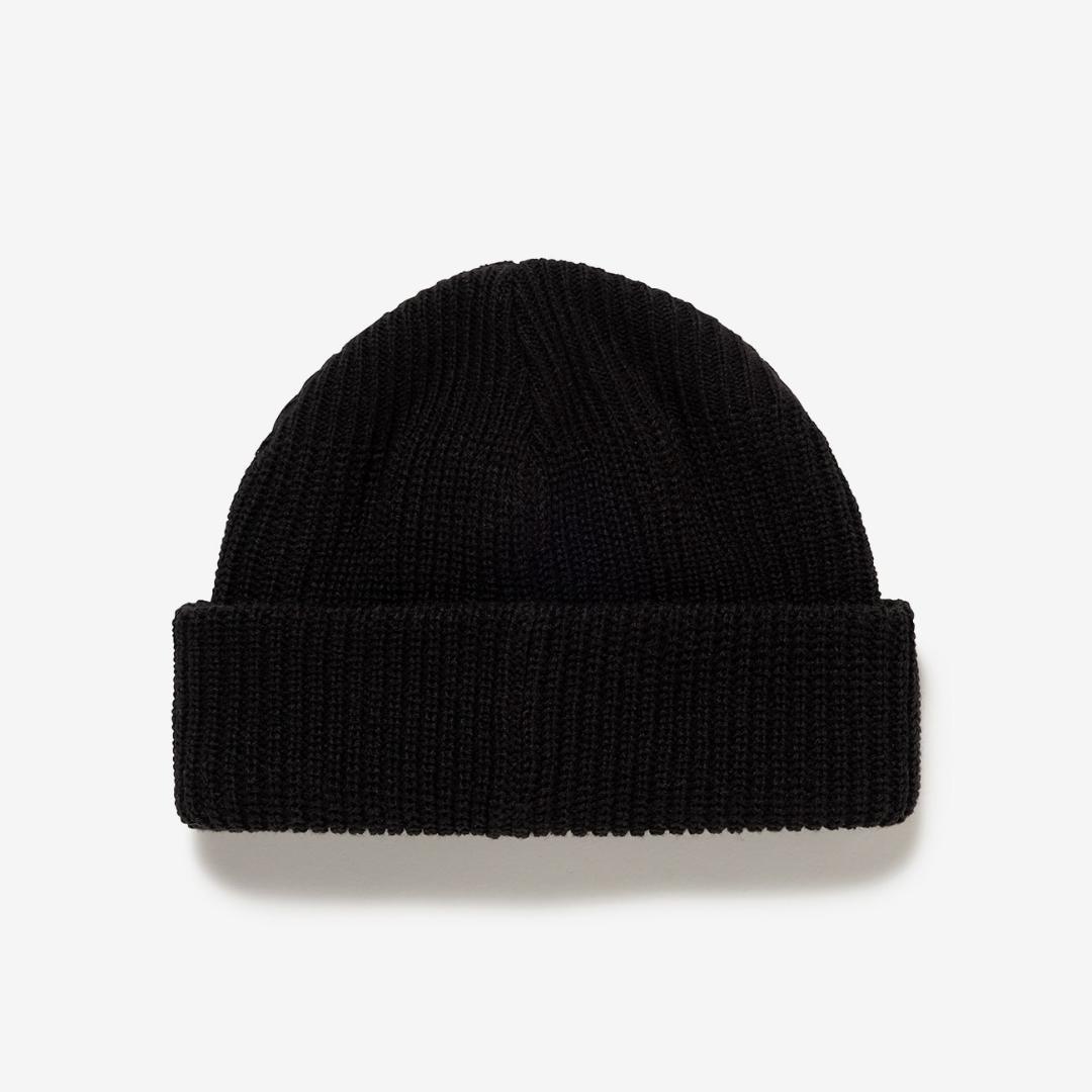 帽子 WTAPS SGT BEANIE ACRYLIC BLACK 25AW