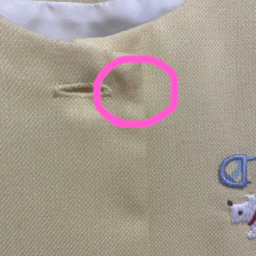 【最終値下げ】　ファミリア　familiar アンサンブル　ワンピース　110㎝