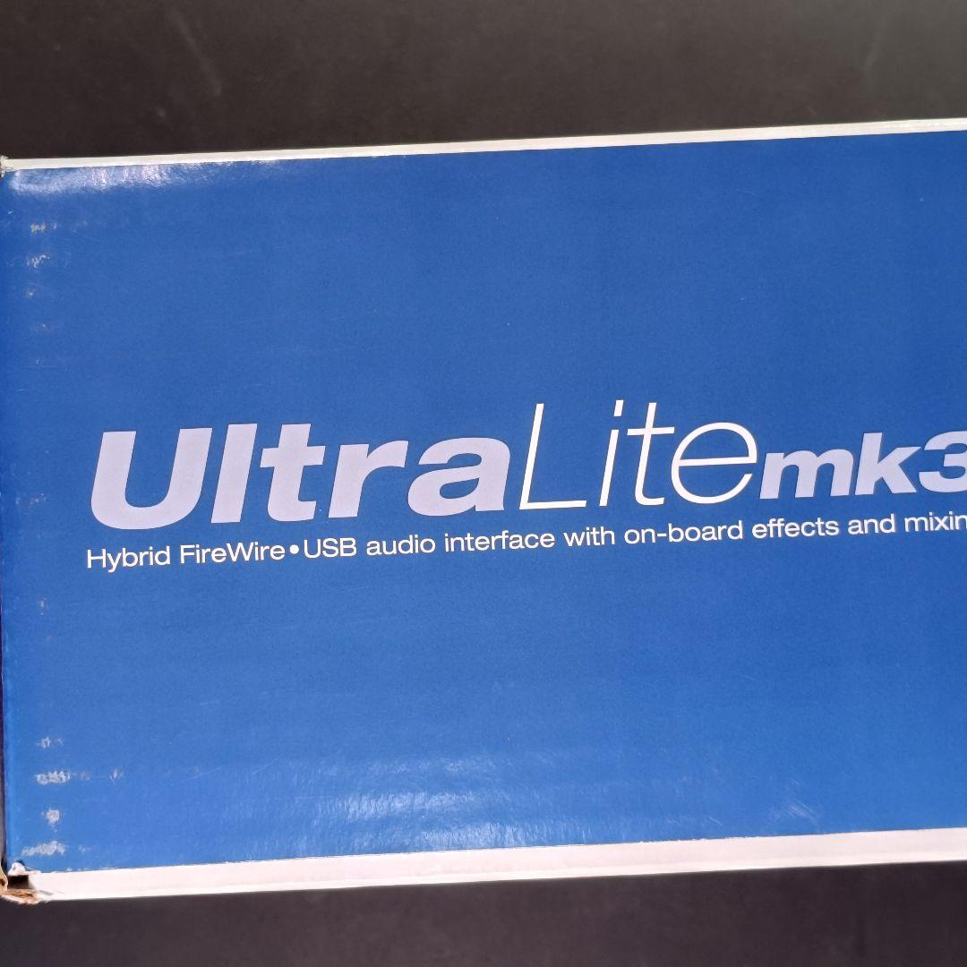 動作⭕️ MOTU UltraLite mk3 Hybrid