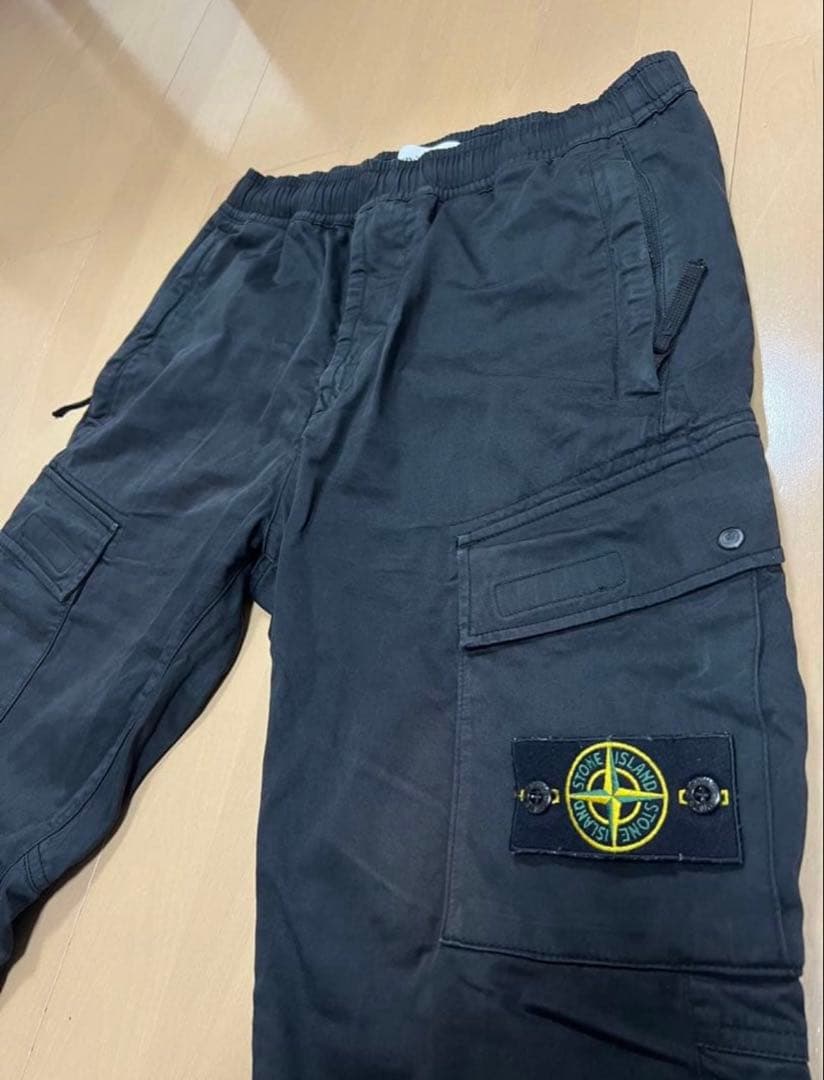 タグ付属 21AW ストーンアイランド カーゴパンツ 751531314 W30