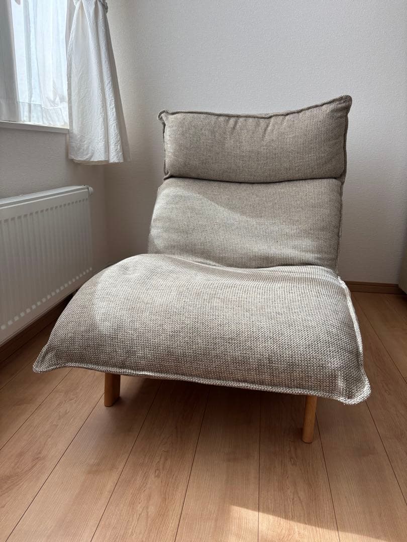 無印良品　ハイバックリクライニングソファ　1シーター　新品カバー付き