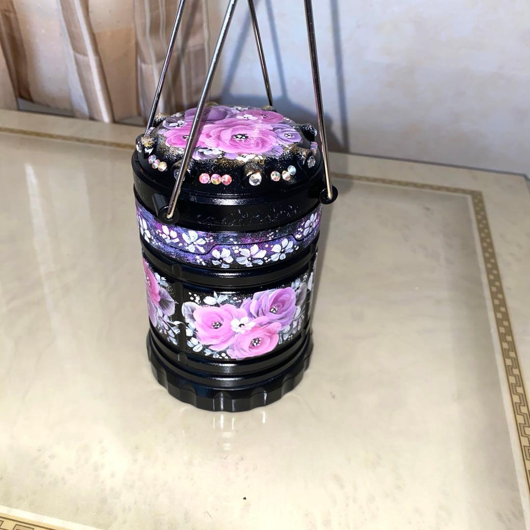 2026年度手帳 サーキュレーター　ランタン　薔薇　手描き