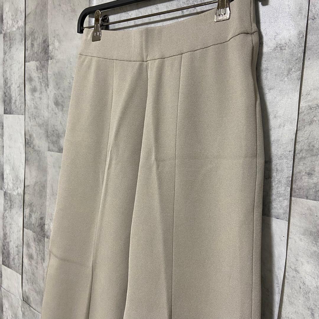 【ADORE】ソフトニットパンツ Mサイズ ベージュ