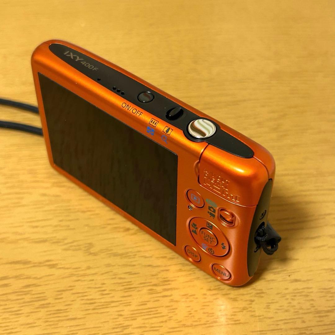【動作確認済】Canon キャノン デジカメ IXY 400F オレンジ