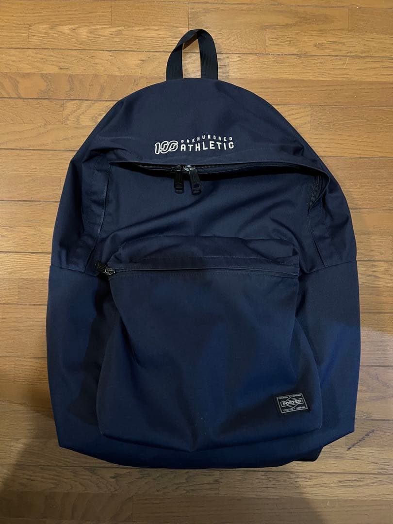 ONEHUNDRED ATHLETIC PORTER ネイビー バックパック