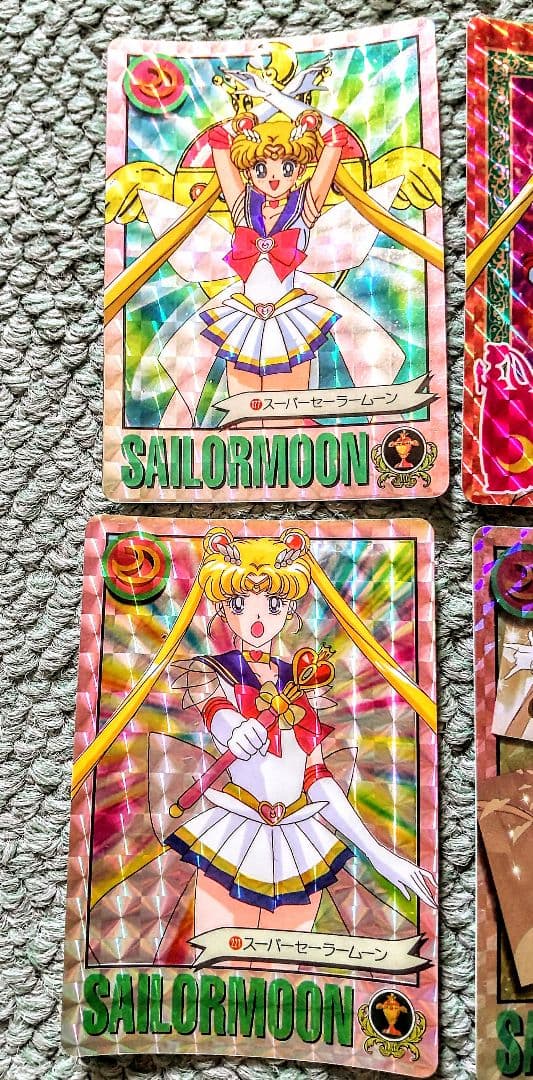 SailorMoonCardセーラームーン トレーディングカード 5枚セット