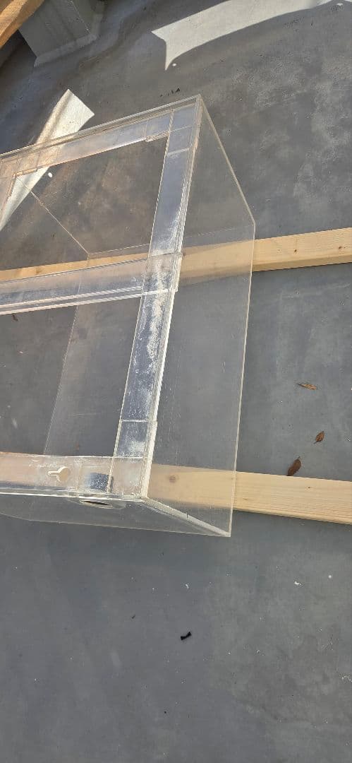 アクリル水槽 900×600×450 サイドフロー ジャンク