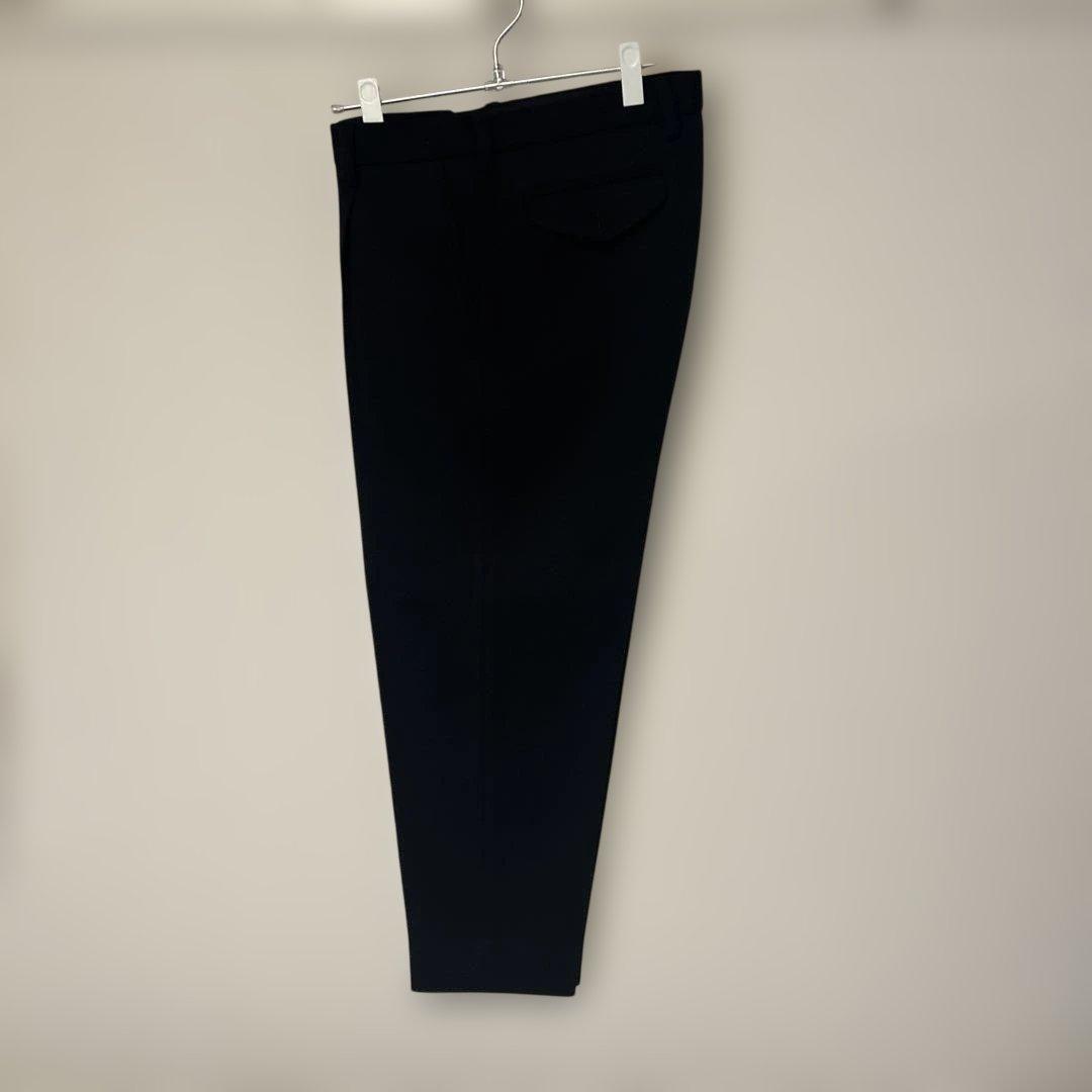 kolor センタープレス ウールブラックパンツ　size3